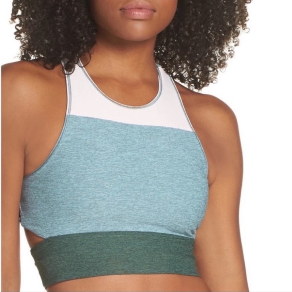 Outdoor Voices Slash-back Sports Bra / Top Tri-Tone